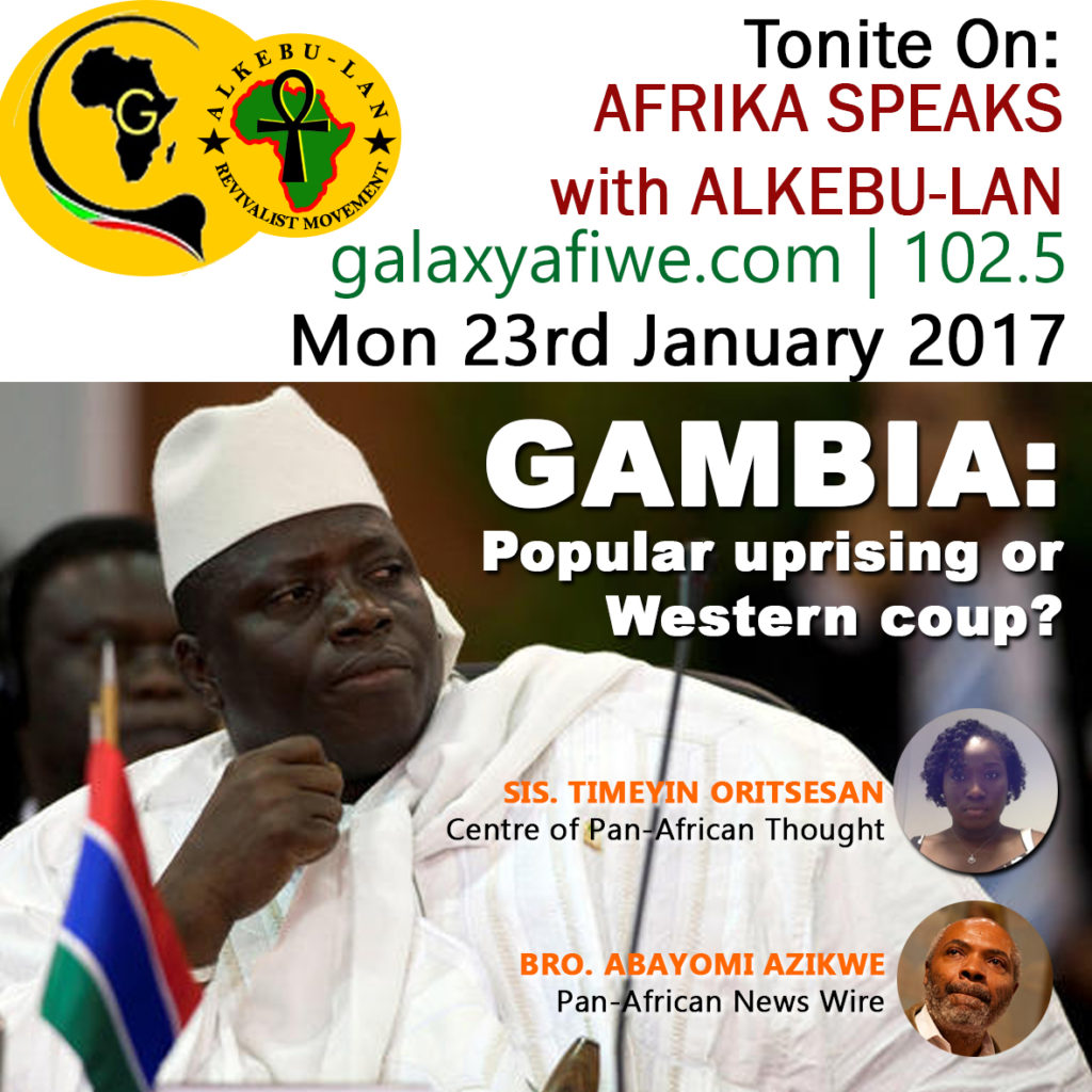 Afrika Speaks: GAMBIA - Popular uprising or Western coup? ASwA Gambia 1 1024x1024