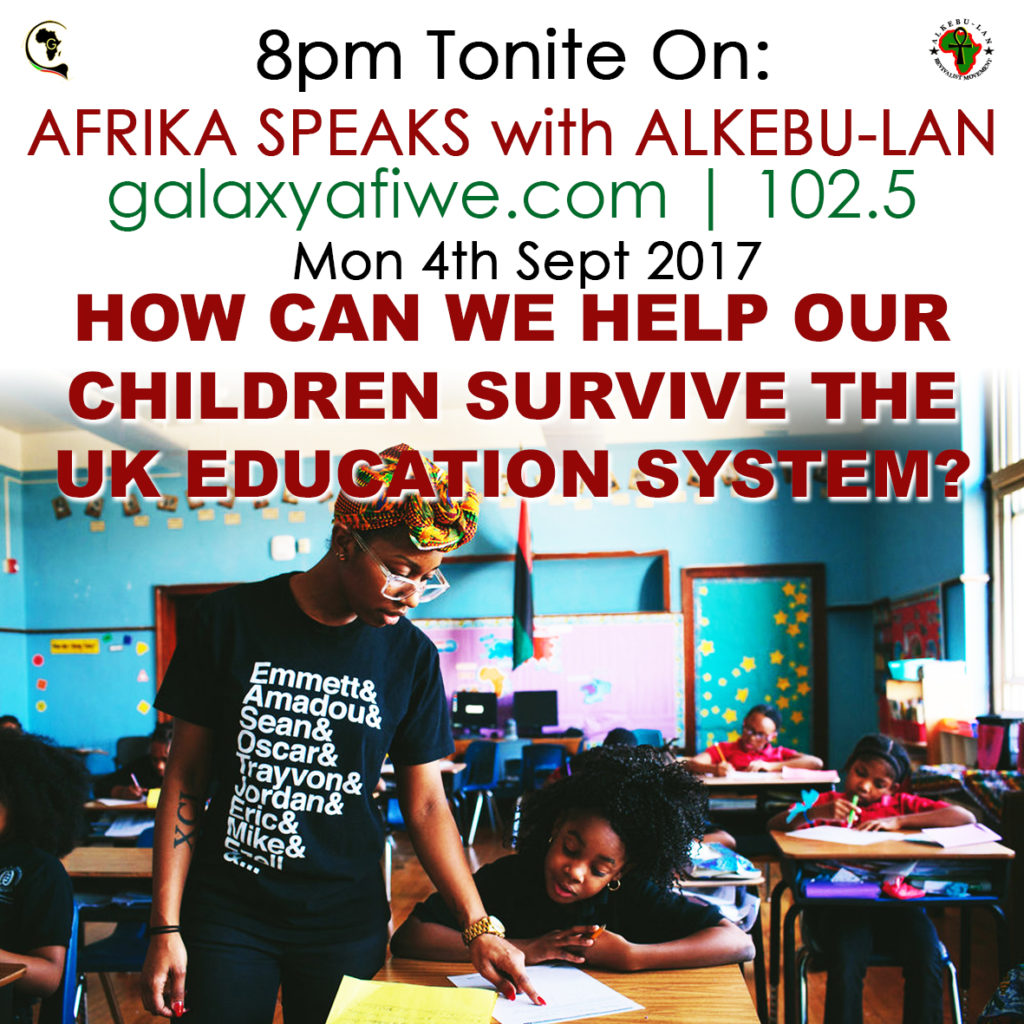Afrika Speaks: How can we help our children survive the UK education system? ASwA Education 1024x1024