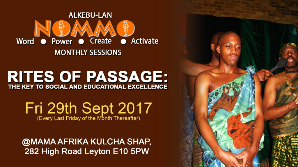 RITES OF PASSAGE: The Key to Social and Educational Excellence Nommo Event 1024x576