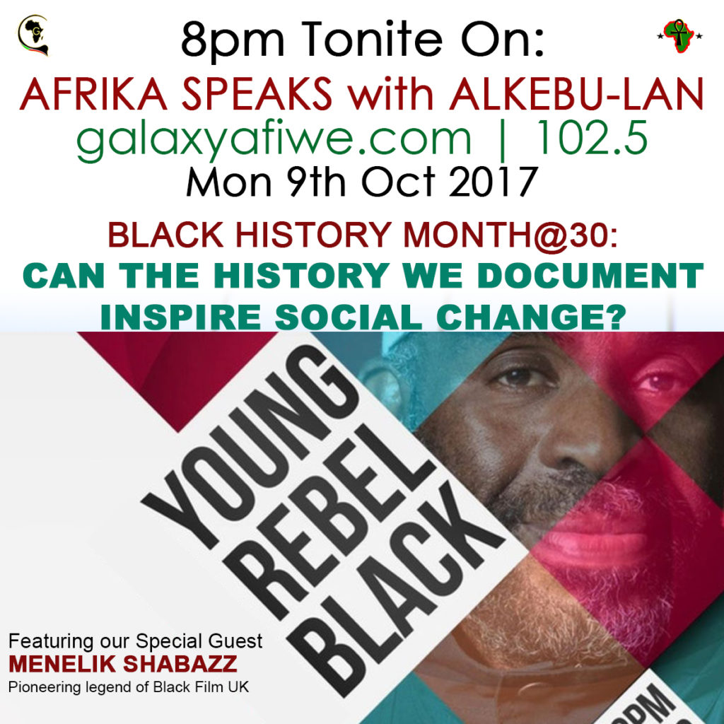 Afrika Speaks: Black History Month@30: Can the history we document inspire social change? ASwA Bhm2 1024x1024