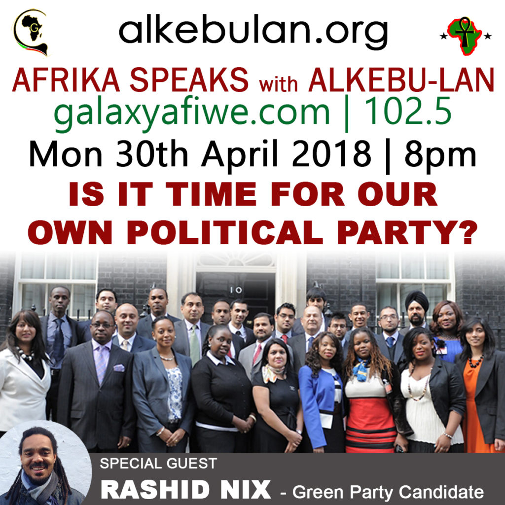 Afrika Speaks: Is it time for our own political party? ASwA Political Party 1 1024x1024