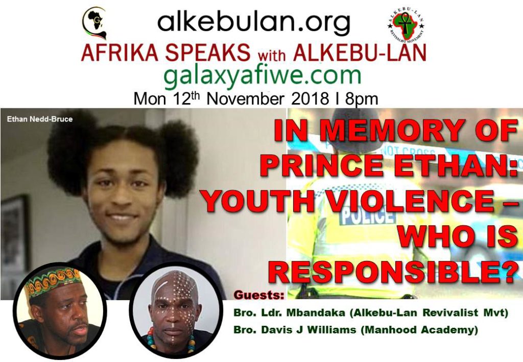 In memory of Prince Ethan: Youth violence – who is responsible? ASwAG 201 12.11.18 1024x709